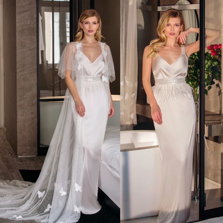 satin bridal nightgown