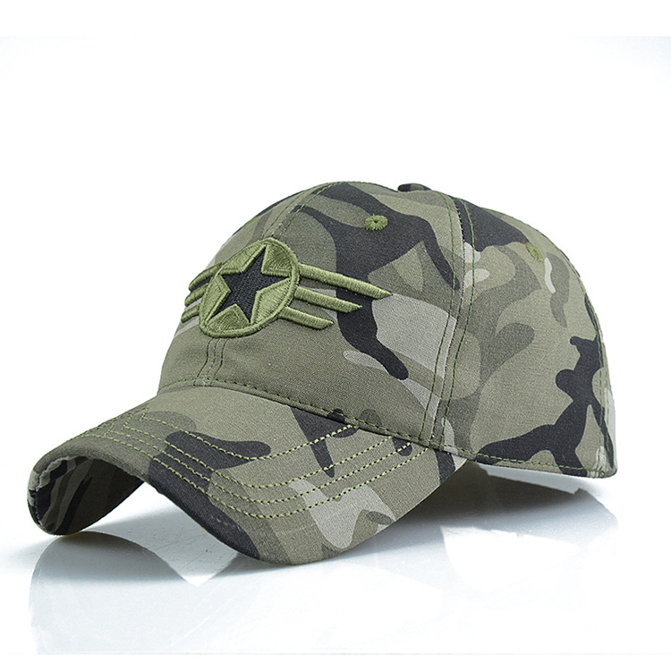 

Famous Camo US Army Brand Cap Men Army Baseball Cap Dad Hat For Men Camouflage Snapback Bone Masculino Tactical Dad Cap, Multi