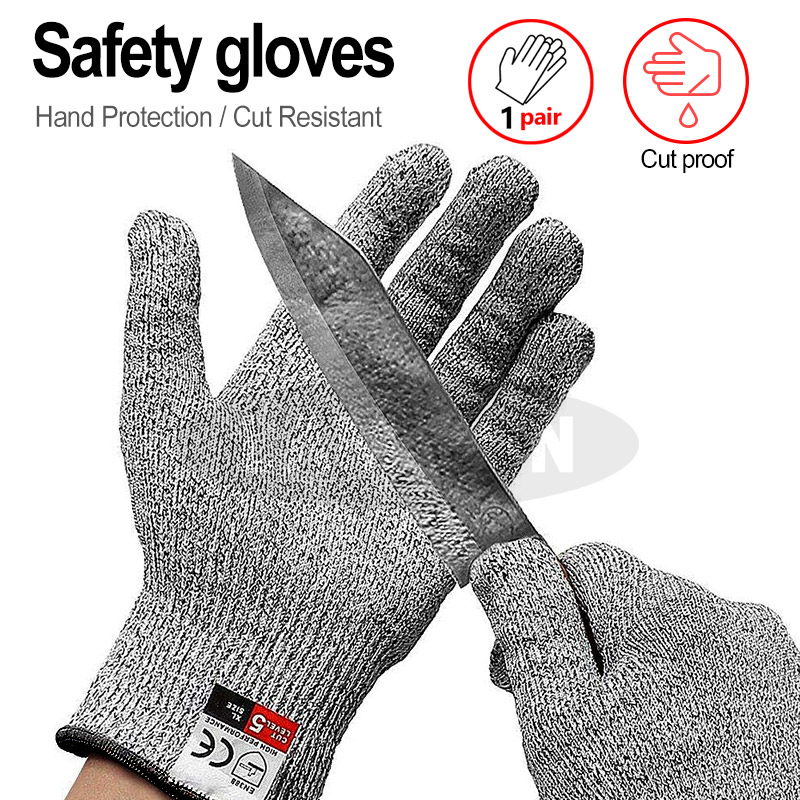 

Multi-function High-strength Grade Level 5 Protection Safety Anti Cut Gloves Kitchen Cut Resistant Gloves for Fish Meat Safety Gloves