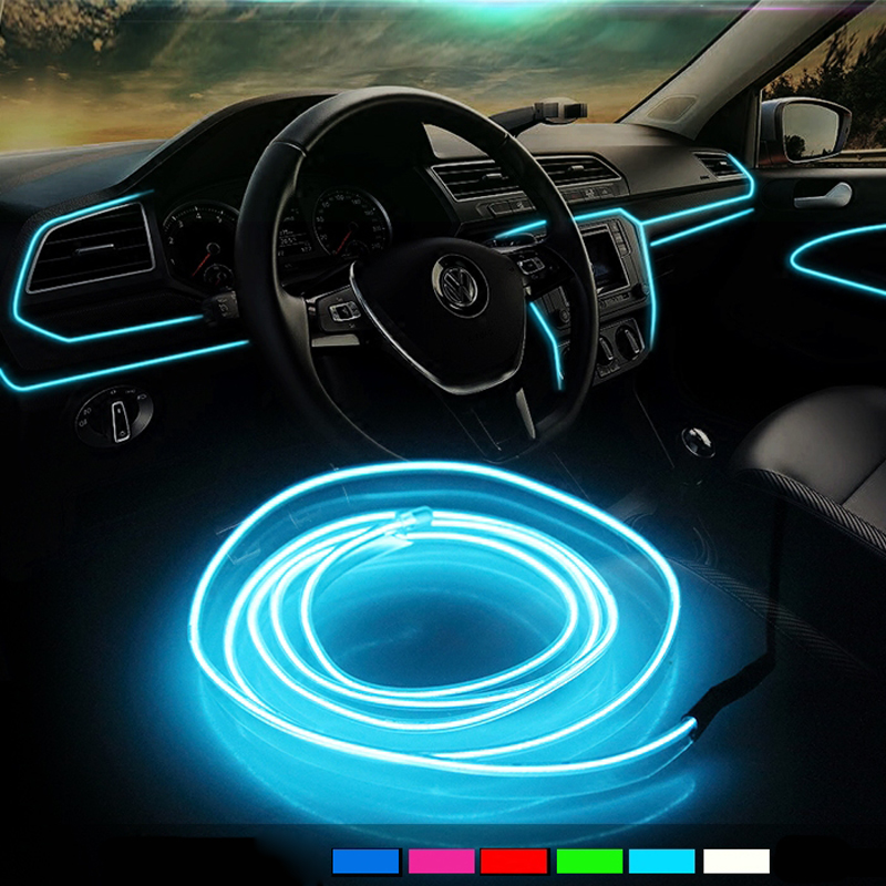 

car interior atmosphere lamp EL cold light LED Ambient Light For m3 m5 e46 e39 e36 e90 e60 f30 e30 e34 f10 e53 f20 e87 x3 x5