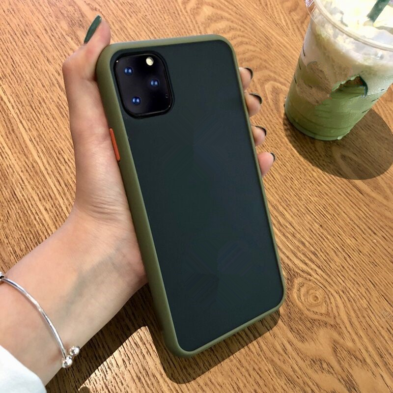 

B33 with new pendant silicon back cover for iphone11 protective mobile phone case, Red