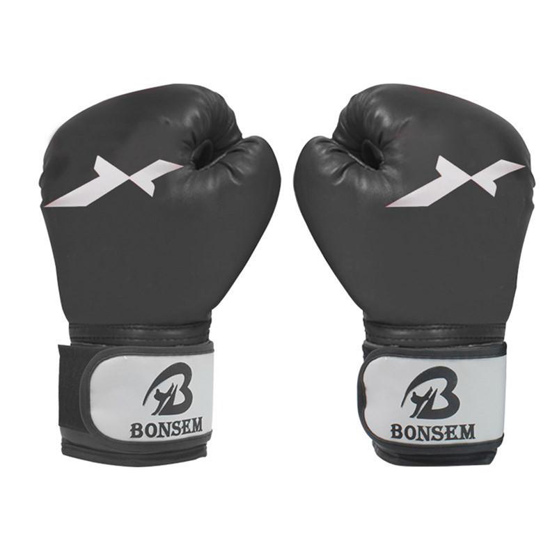 Vennisa Gants de Boxe Pattes dours Mitaines de Punch en PU Cuir Mitaines Boxe Entra/înement Muay Thai Kickboxing MMA Formation