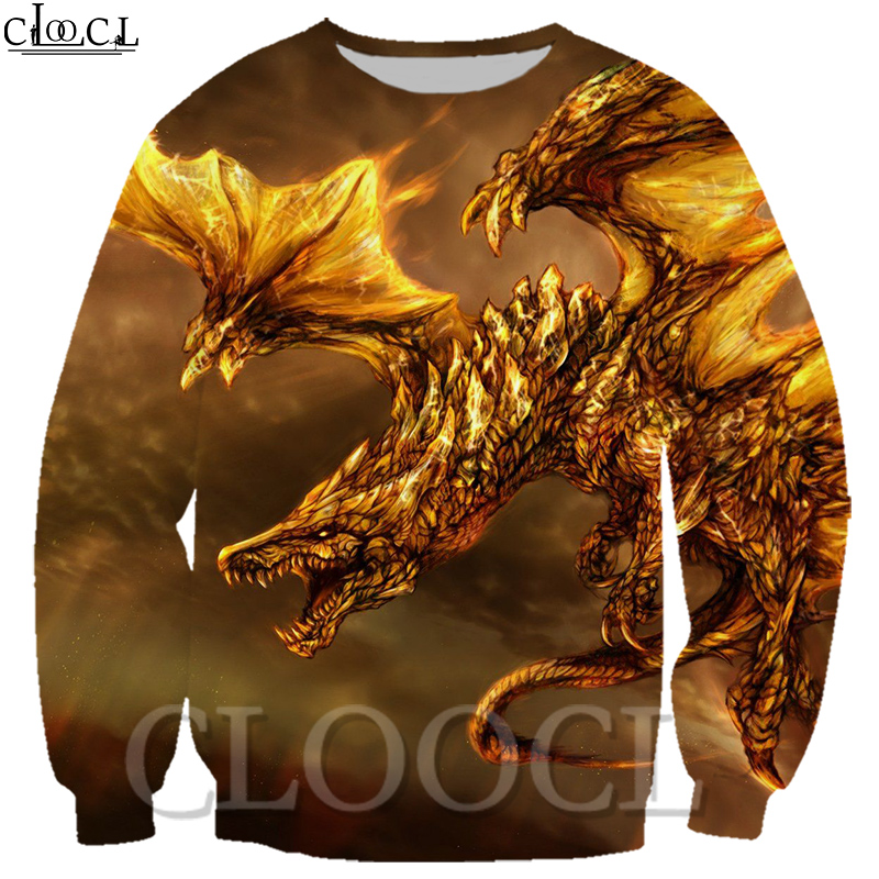

CLOOCL 3D Printed Cool Dragon Men/Women Sweatshirt Harajuku Pullovers Fashion Autumn Popular Harajuku Unisex Tracksuit Tops, Sweatshirt 2