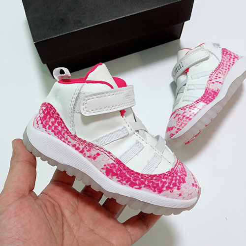 

Online shoes 11s Kids basketball shoes Infant outdoor boy and girl sports bady trainer Children New Born sneaker 11 size 22-27, Color 5