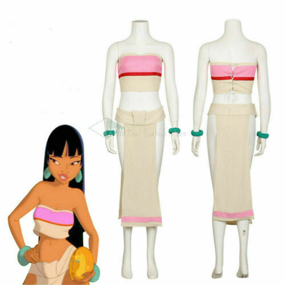 

Dorado Chel Cosplay Costume Women Girls Top Skirt Halloween Outfit Women