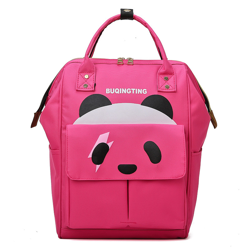 

New Mummy Bag Multifunctional Fashion Backpack Capacity Cartoon Bottle Bag High Quality Travel Daypack Waterproof Diaper