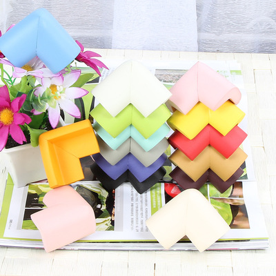 Colorful Baby Heart-shaped care safety cornerCushions Children Safety Accessorie Babies Desk edge Angle Protection Pad Anticollision stop door-image-437999510