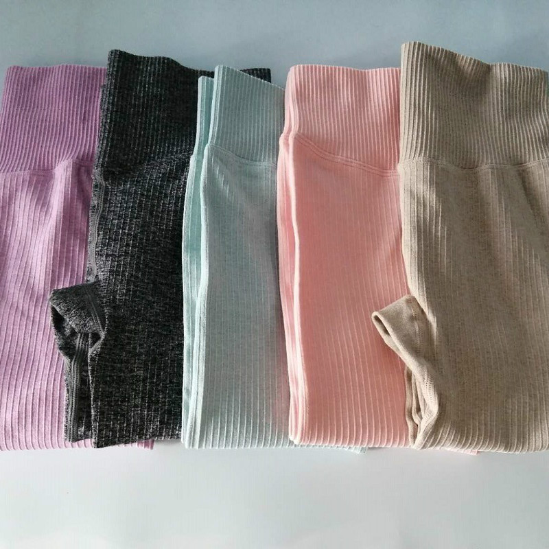 

Seamless Yoga Pants Knitted Buttocks Fitness Leggings Sport Women Sports Pants Quick Dry Gym Running Leggins, Black