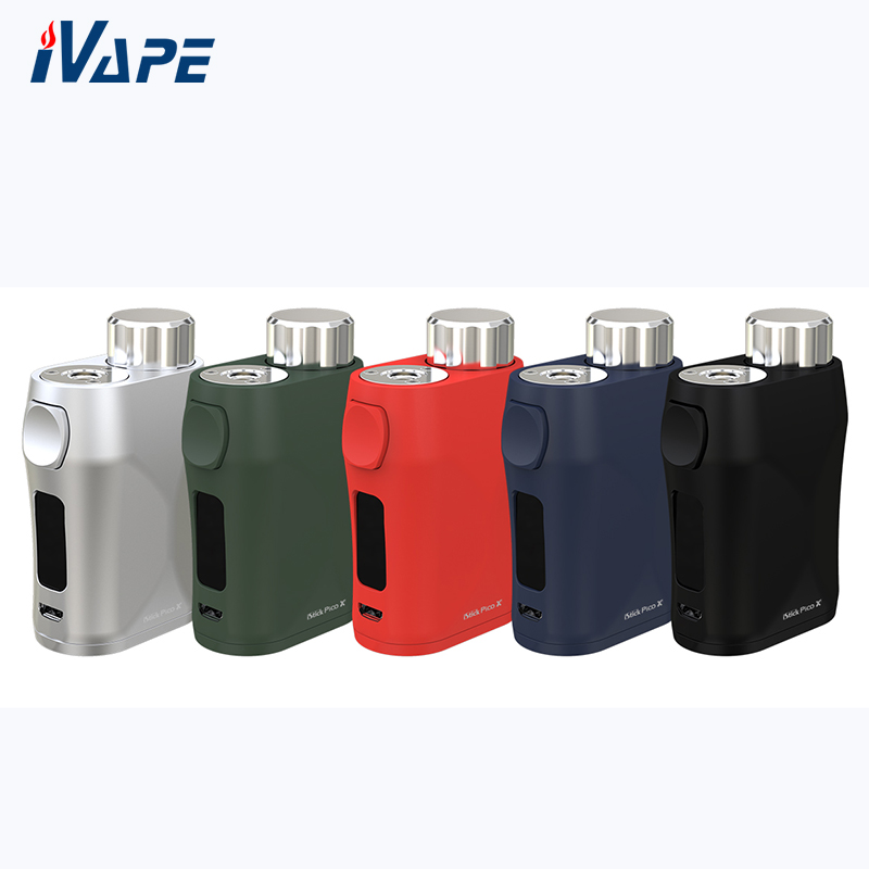

Original ELeaf iStick Pico X Box Mod 75W Powered by Single 18650 Battery with Intelligent Wattage Recommending System Firmware Upgradable
