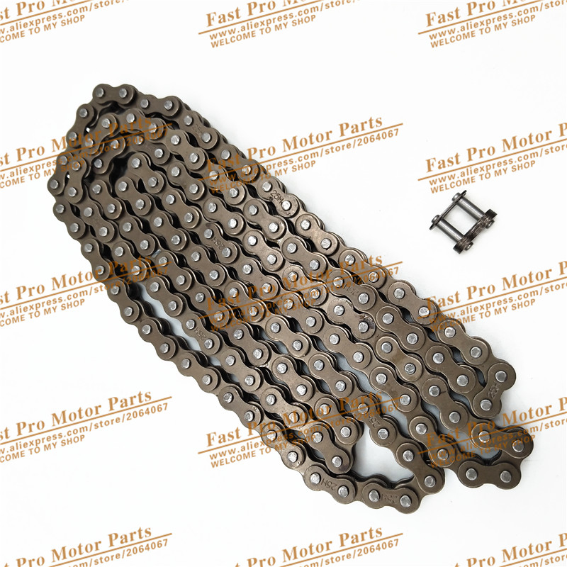 

25H chain with Spare Master Link 47cc 49cc 2 Stroke Engine ATV Quad Go Kart Dirt Pocket Mini Motor Bike Motorcycle