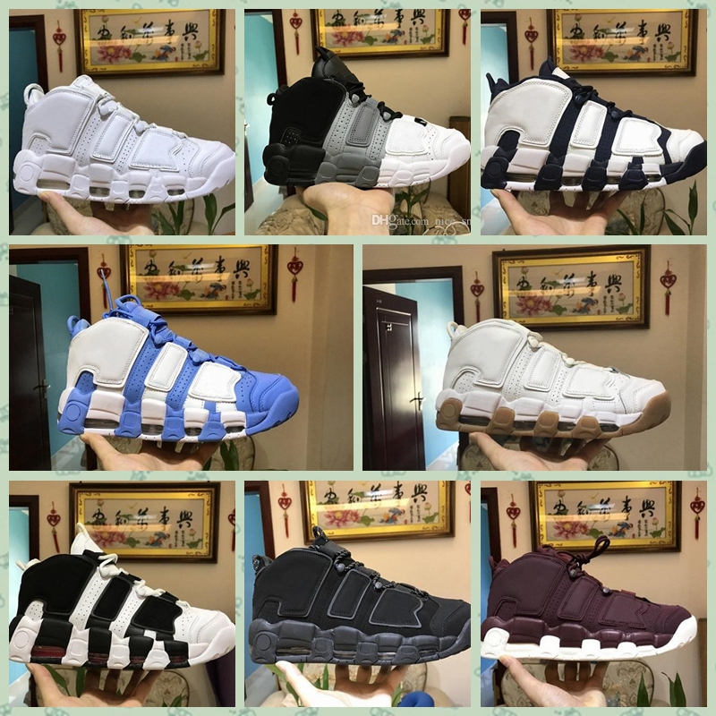 

NAMU1A 2018 New 96 QS Olympic Varsity Maroon Mens outdoor Shoes for 3M Scottie Pippen Uptempo Sports shoes Sneakers 36-46, Color8
