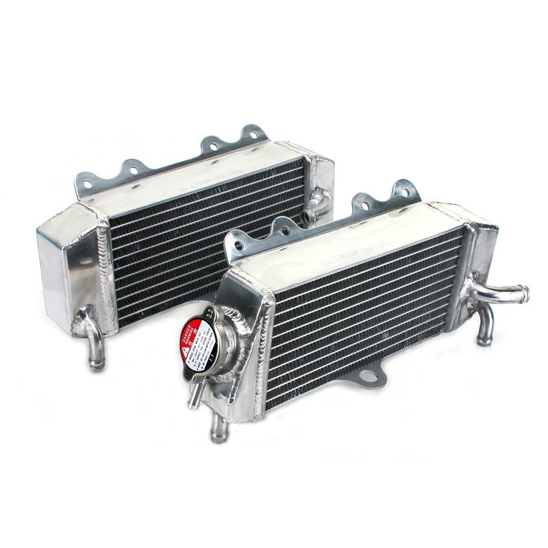 

BIKINGBOY MX Aluminium Engine Water Cooling Radiators For YZ 250 F YZ-F 250 2001 2002 2003 2004 2005 WR F 2005 2006