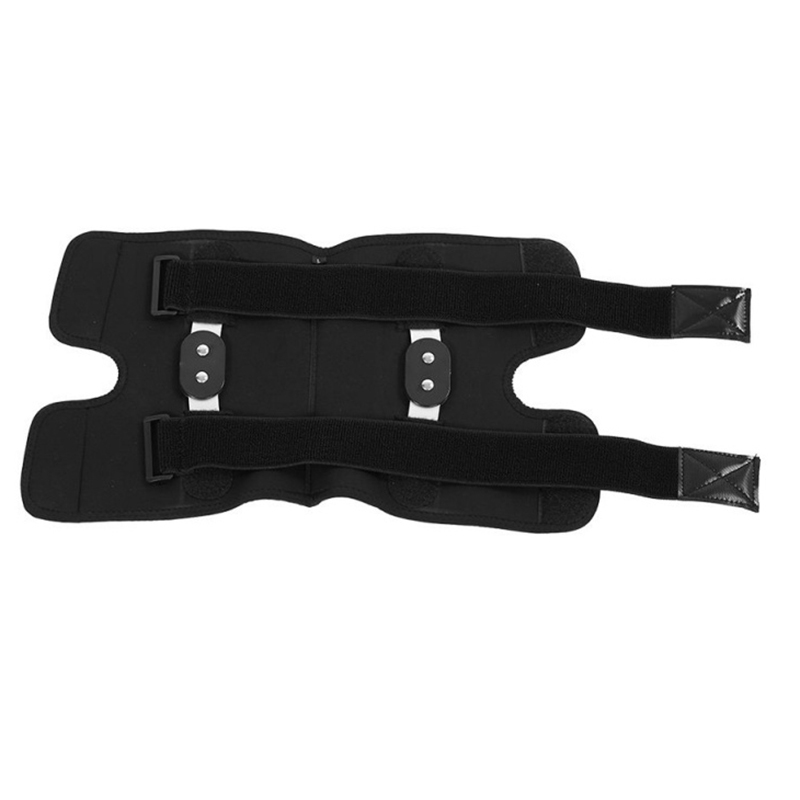 

Outdoor Knee Support Pad Brace Protector Patella Aluminum Alloy Bracket Arthritis Knee Joint Leg Compression Sleeve Kneepad, Black