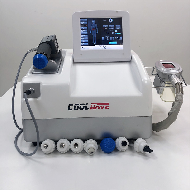 

Portable Home use slimming acoustic radial shock wave therapy machine for cellulite reduction/ cool wave cryoliplysis machine for cellulite