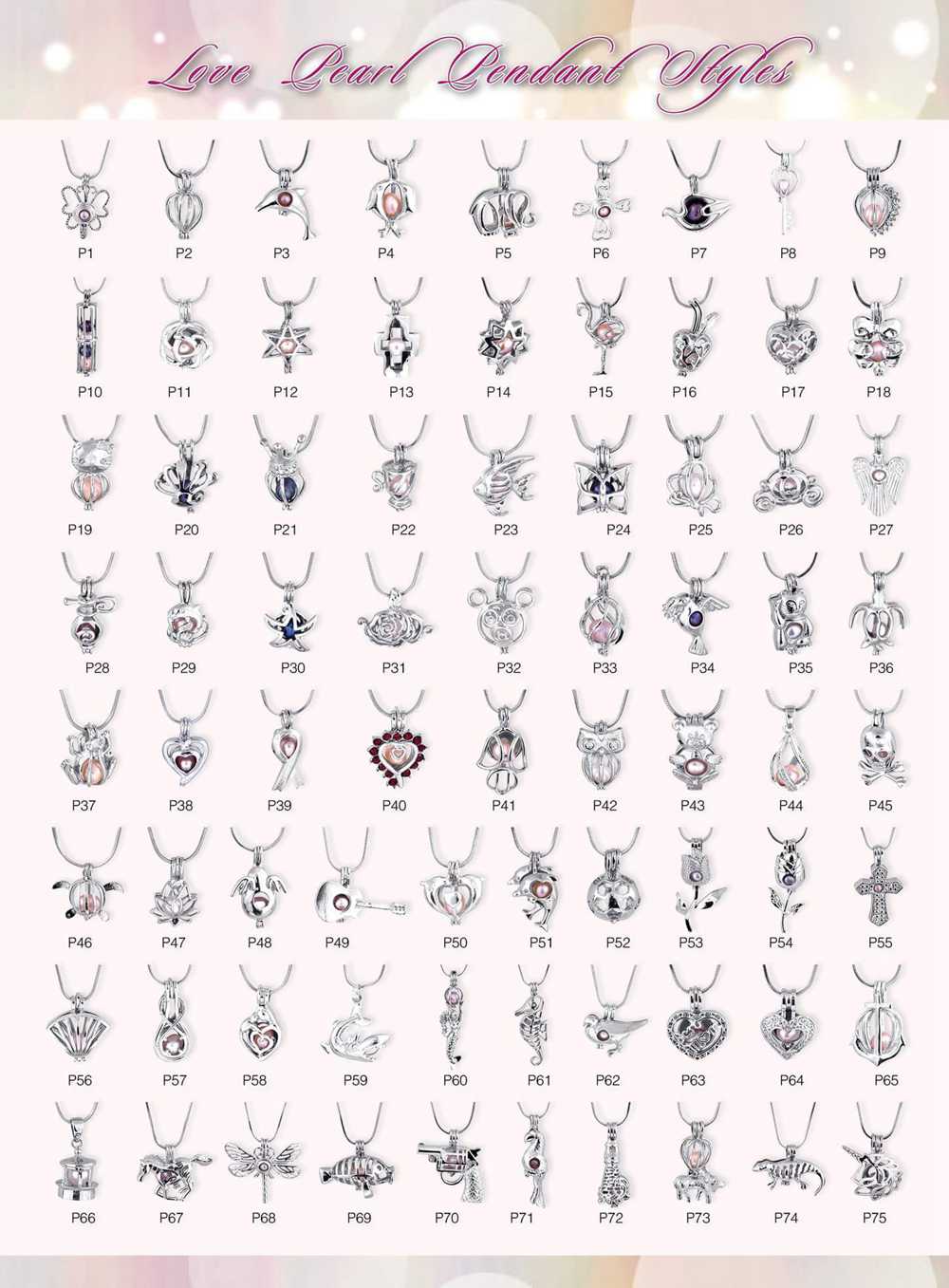 Wholesale 240 styles pearl cages pendants Opening Beads cage lockets charms For pearls party jewelry diy-image-462129313