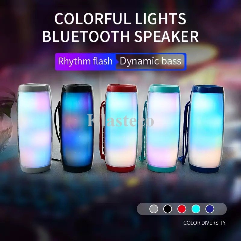 

Portable LED Bluetooth Speakers Wireless Waterproof Radio FM Radio Mini Column Bass MP3 Subwoofer USB TV Sound Bar Box Bocina Bluetooth