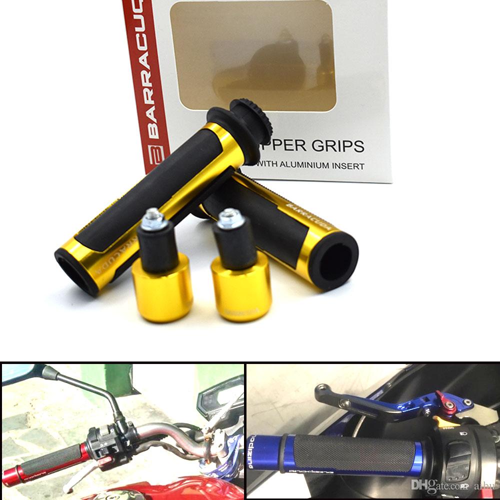 

For Universal 7/8 '' 22mm CNC Motorcycle Handle Grips Racing Handlebar Grip for YAMAHA FZ1 FZ6 FZ8 TZR TDM V-MAX XJR FJR PCX150