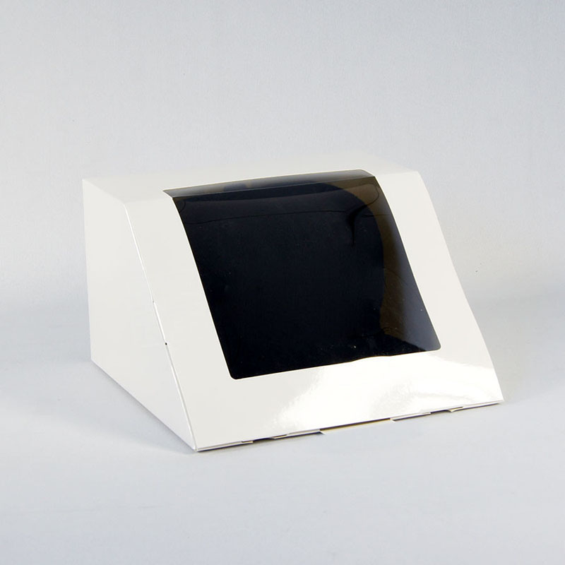 

Paper Box Cap Packaging Presents White Black Gift Box Packing for Hip Hop Cap Baseball Hat Gift Boxes ZC0547