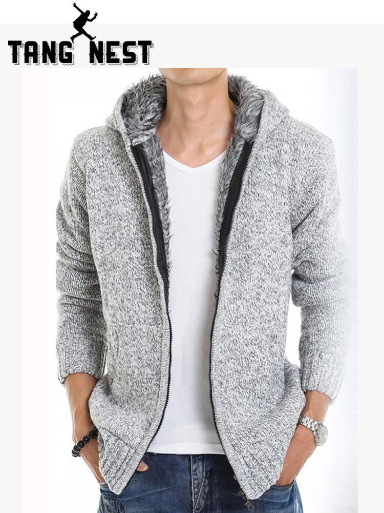 

Fur Inside Thick Autumn & Winter Warm Jackets Size 4XL Hoodies Hodded Men's Casual Hoodie Thick Sweatshirts