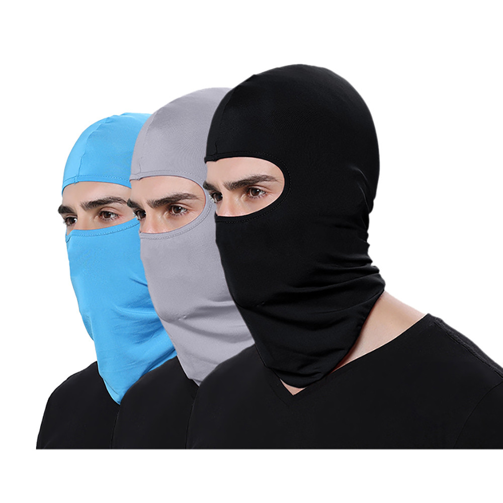 

Cycling Neck Motorcycle Face Mask Winter Warm Ski Snowboard Wind Cap Police Balaclavas Outdoor Sports Tactical Face Shield, Multi color