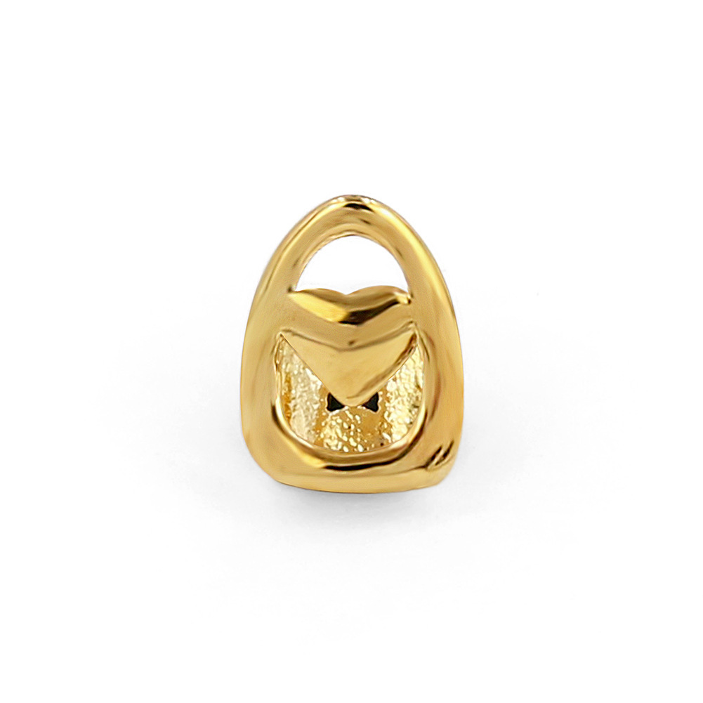 

Single A Love Single Golden Tooth Set Teeth Grills Rapper Hip Hop Jewelry