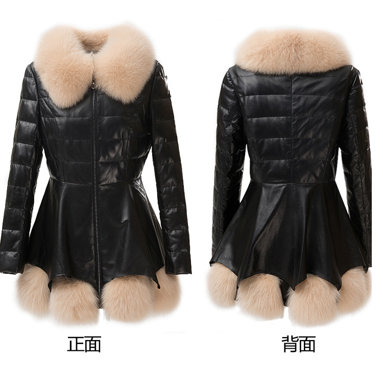 

Sweet Parkas Mujer Invierno 2018 With Imitation Fur Collar Skirt Women Jacket Coat Casaco Feminino Parka Abrigo Damas Donna, Black