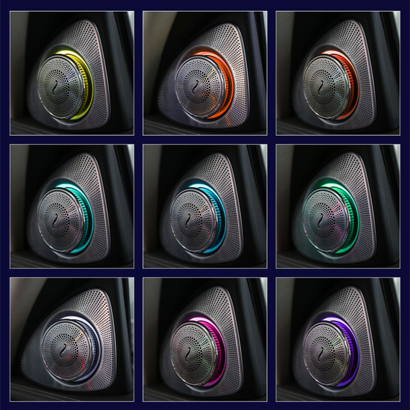 

For GLC class X253 3D speaker sound Audio Speaker roating audio 3D rotary tweeter car with LED ambient light
