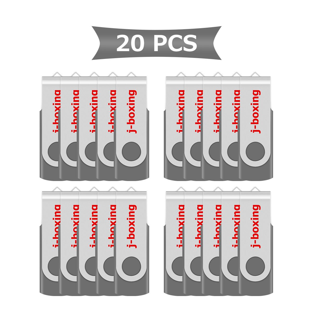 

Bulk 20pcs Swivel 1GB USB Flash Drives High Speed Metal Flash Memory Stick for Computer Laptop Tablet Thumb Pen Drives Storage Multicolors