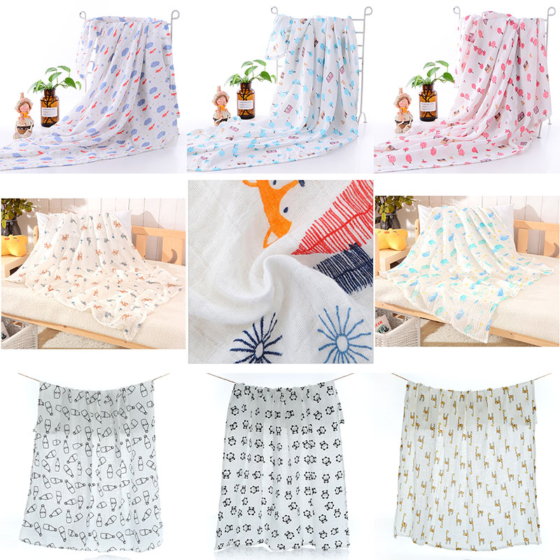 Beb/é reci/én nacido Swaddle Edred/ón Manta Envoltura Fibra de bamb/ú Verano Delgado Suministros infantiles