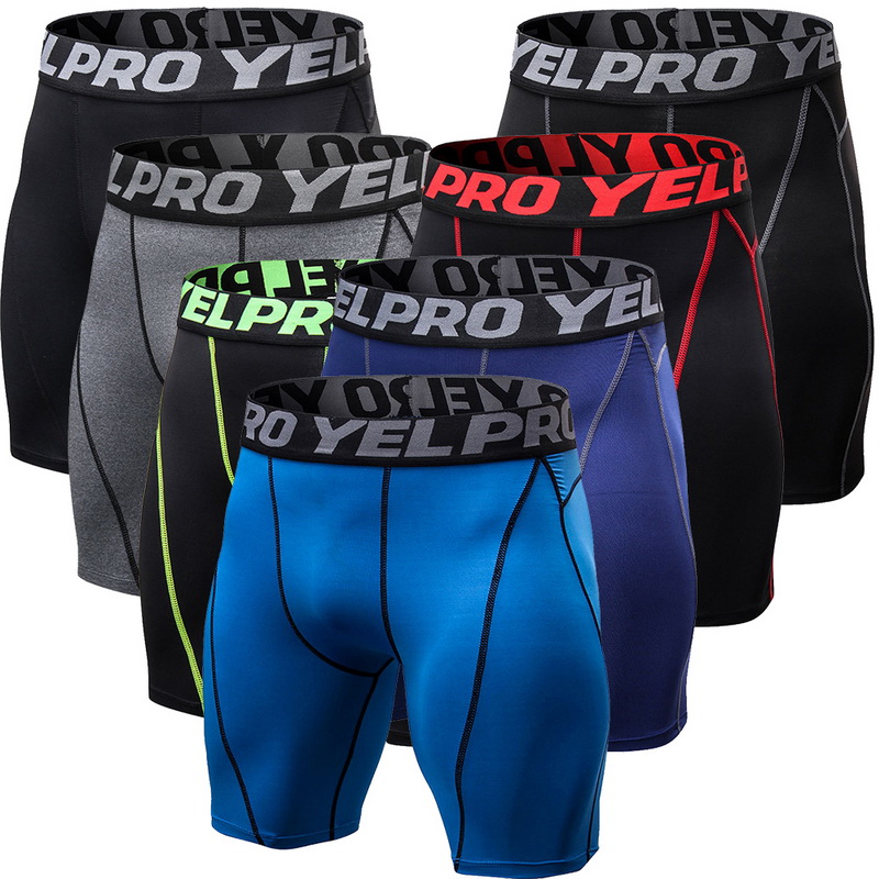 

Vertvie Men Rashguard Patchwork Male Running Shorts Tights Sweatpants Fitness Running Gym Workout Jogger Quick Dry Shorts New, Black grey