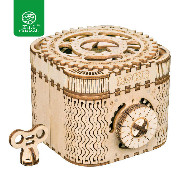 caja madera juguetes