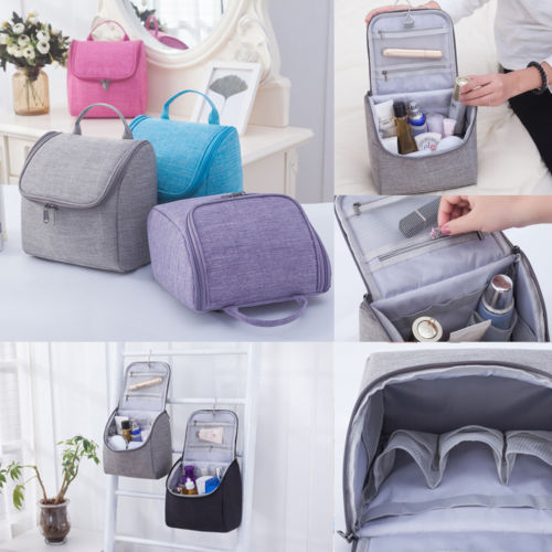 

Travel Makeup Cosmetic Bag Organizer Toiletry Wash Case Storage Hanging Pouch