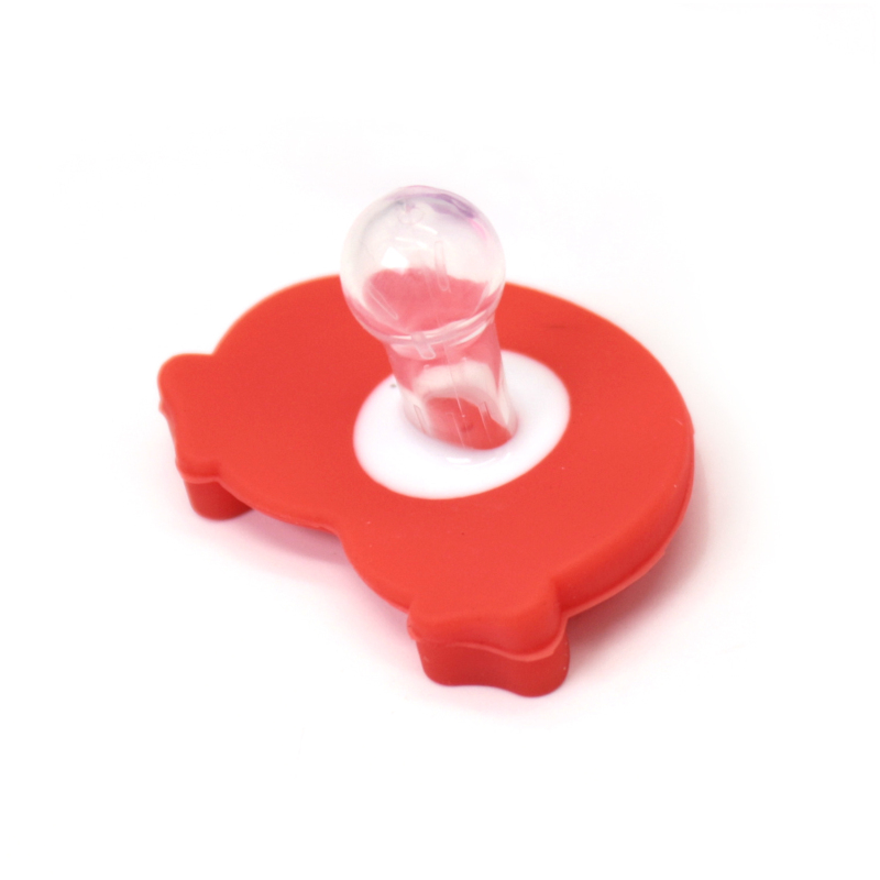 

Cute Baby Pacifiers Grade Silicone Nipple Teethers Pig Nose Silicone Nipple For Toddlers Infant Pacifiers Funny Toys