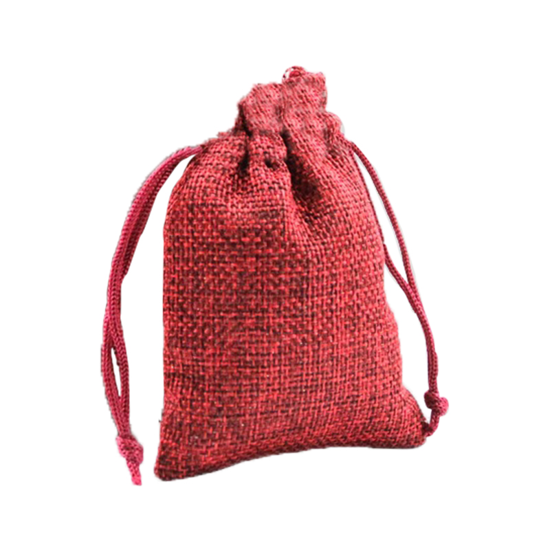 

50pcs Cotton Line Drawstring Pouches Wedding Burlap Jute Linen Favour Candy Jewelry Party Gifts Drawstring Pouch Gift Boxes Box