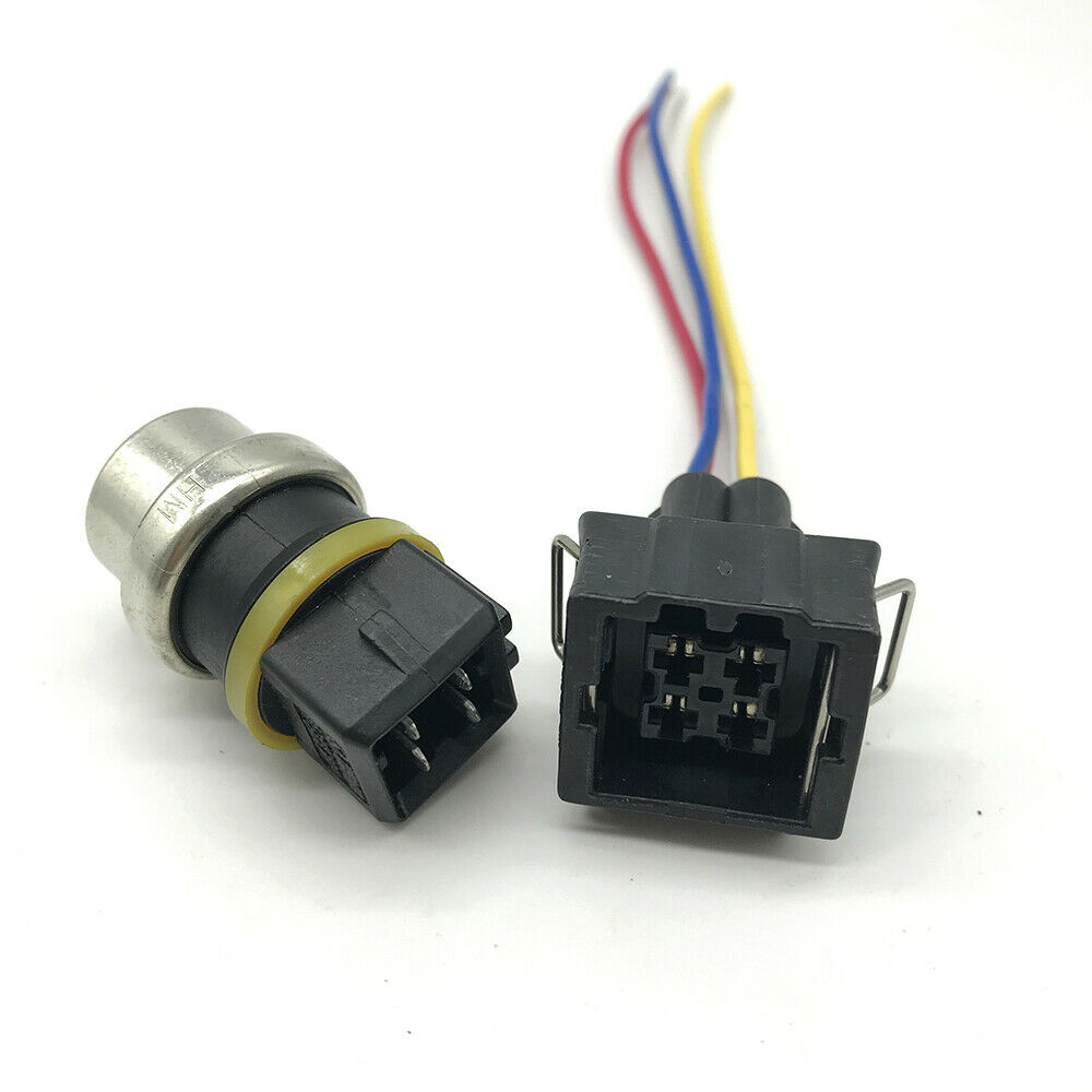

For VW Engine Water Coolant Temperature Sensor Switch 357 919 501A Plug 4-Pin