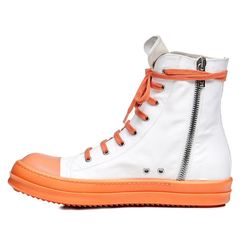 

Autumn Canvas Men Ankle Boots Male Fashion Tactical Military Boots Black White Man Desert Motorcycle Shoes 10#21/20D50