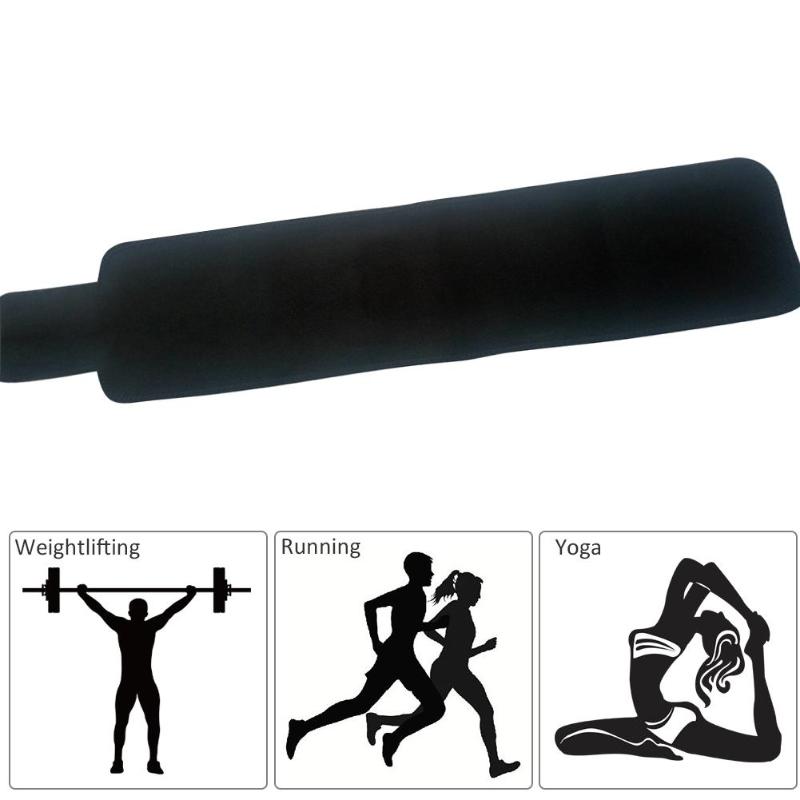 

Neoprene Waist Supporter Sports Fitness Running Belt Protective Equipment, Black