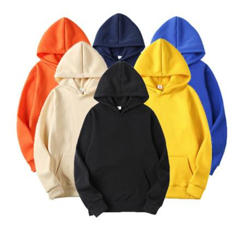 

2020 Fashion Men' Hoodies 2020 Spring Autumn Male Casual Hoodies Sweatshirts Men' Solid Color Sweatshirt Tops, Black