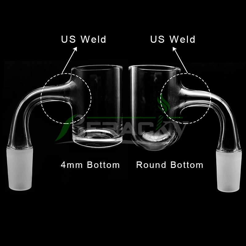 

Beracky Full Weld Quartz Banger Smoking Accessories 10mm 14mm 18mm Male Female 45/90 Beveled Edge Seamless Welding Fully Welded Nails For Gl