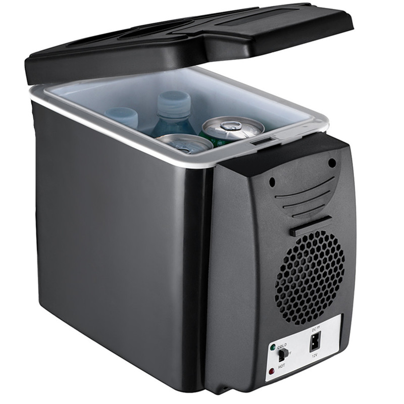 

6L Mini Car Fridge Cooler Warmer 12v Compressor fridge 220V Travel Refrigerator Portable Electric Icebox Cooler Box auto Freezer