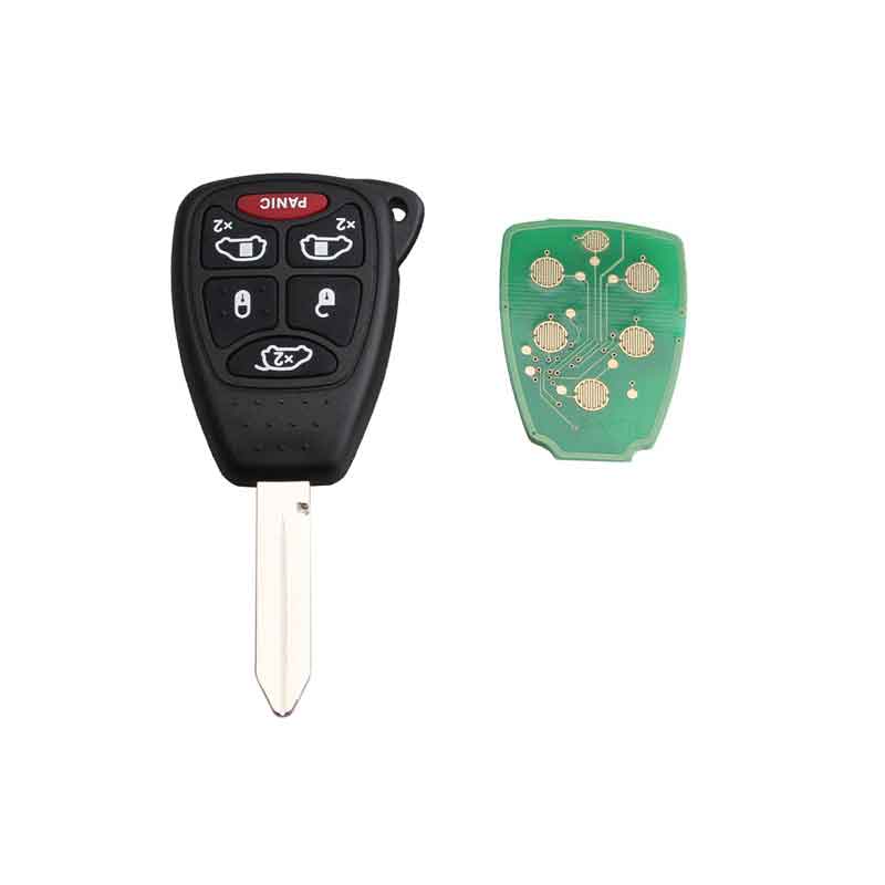 6Buttons Complet À Distance Clé Pour M3N5WY72XX Pour Chrysler Ville Pays Dodge Caravan 2004-2008 À Distance Clé Fob