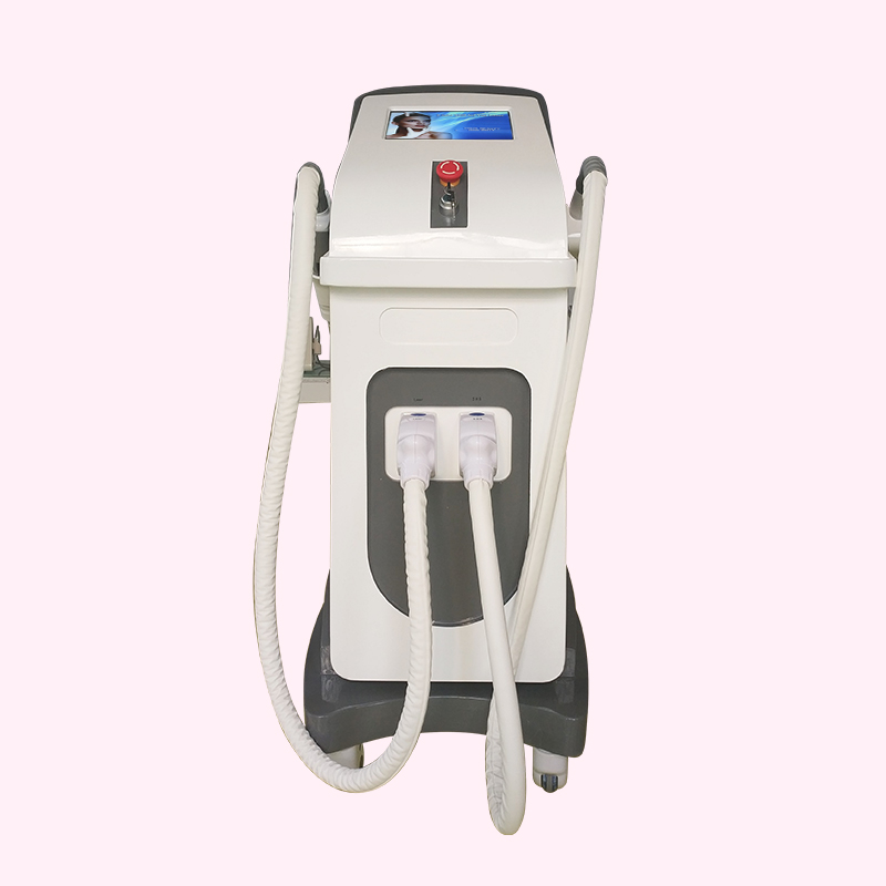 Épillère IPH SHR Elight IPL IPL RF Machine de levage de la peau ND YAG Laser 2020 Nouvelle conception Diode Vertical Diode Machine d'épilation au