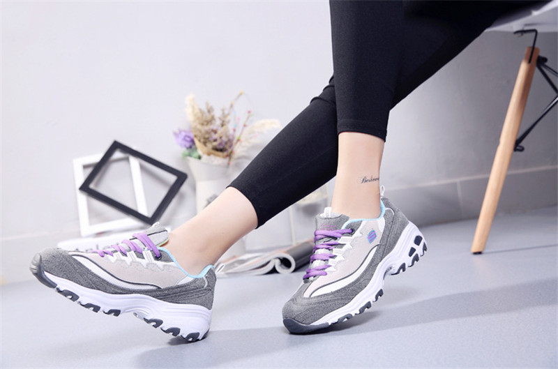 

2019 Hot Sale Autumn and Winter New breathable sports outdoor student fashion women's casual shoes with box
