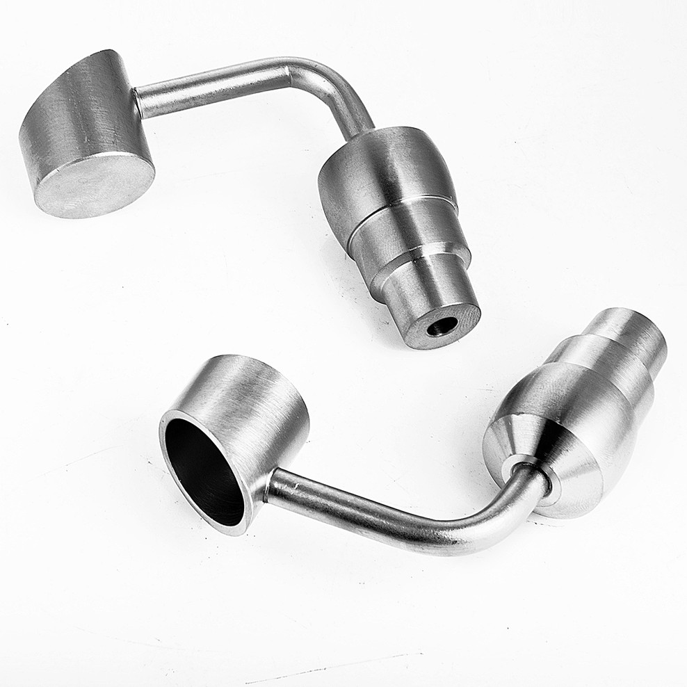

Universal Titanium Nails Dome-less Buckets Bubbler Banger Nails Male Female joint Titanium Nail smoking accessories free shipping