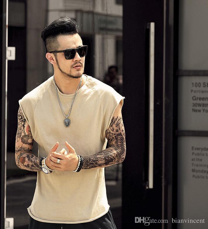 

balr tee street english short sleeve tshirt individual fashion men extended t shirt longline hip hop tee shirts