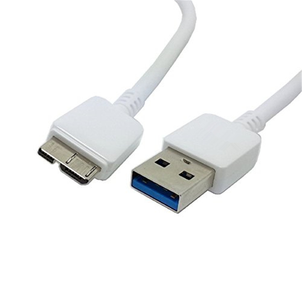 

Micro-USB 3.0 Data Cable for Samsung Galaxy S5 / Note 3 N9000, White