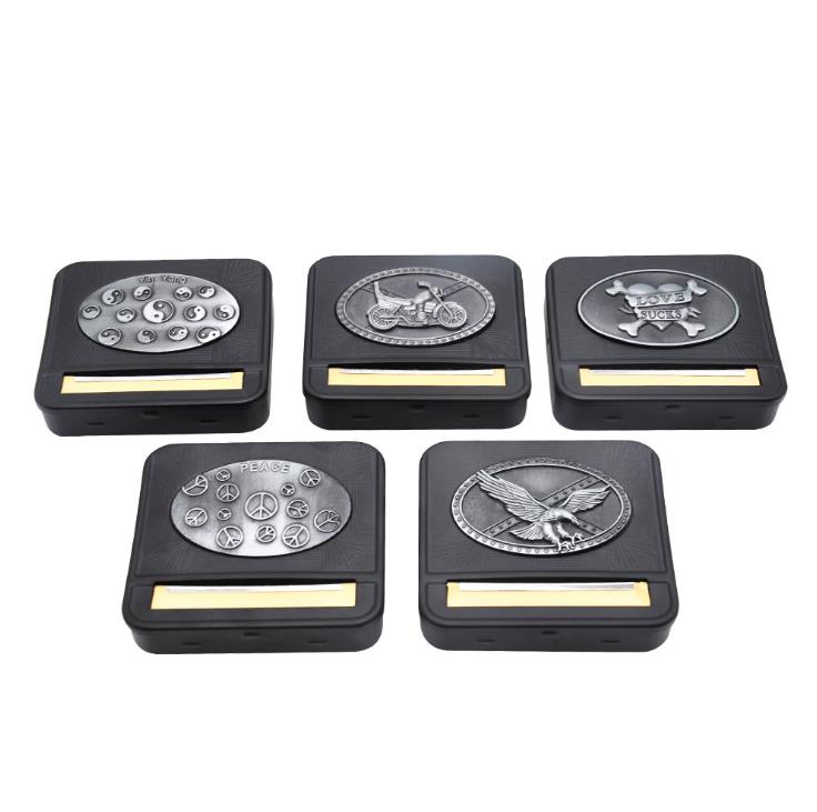 

Metal Cigarette Box Rust-proof Metal 110mm Manual Cigarette Box