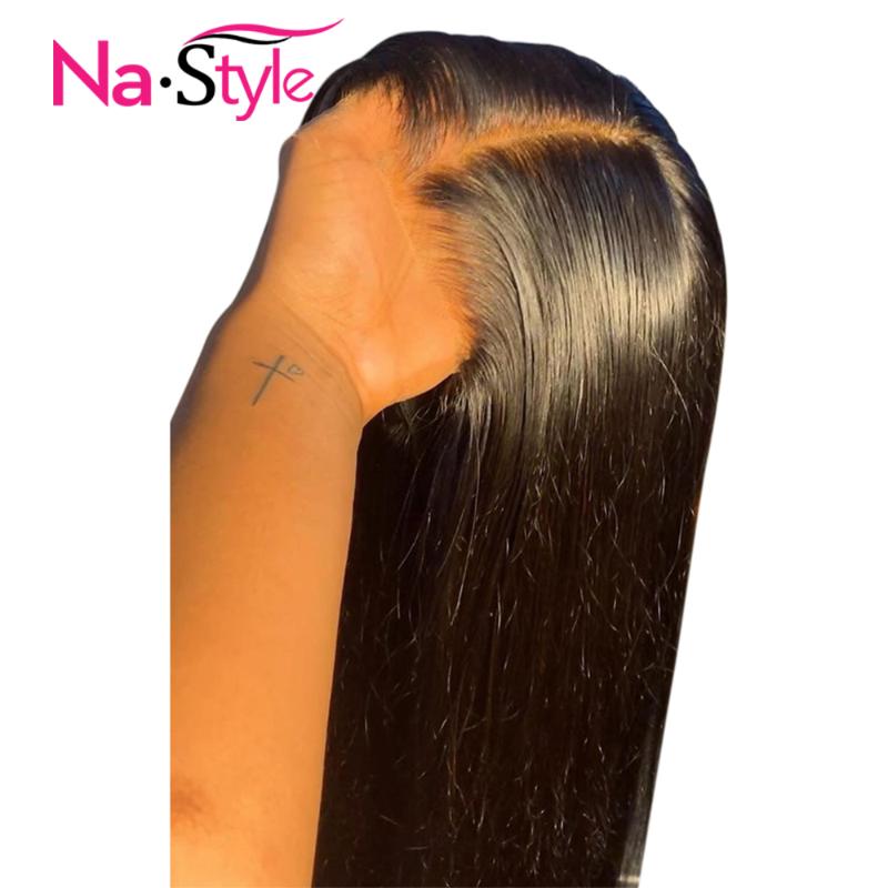 

250 Density Lace Wig 13x6 Lace Front Human Hair Wigs Glueless Straight Front Wig Brazilian Frontal Wigs Remy Full End, As pic