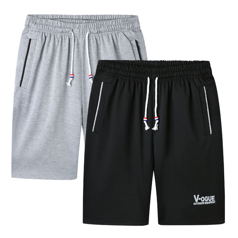 

2020 Solid Men's Shorts 6XL Summer Mens Beach Shorts Cotton Casual Male Plus Size -5XL Brand Clothing, Black