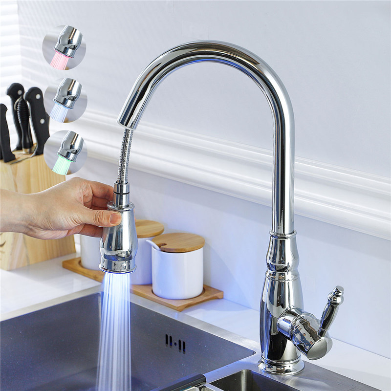 Discount Kitchen Taps Pull Out Black Kitchen Mixer Taps Black